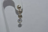 Aretes largos con Zirconia.