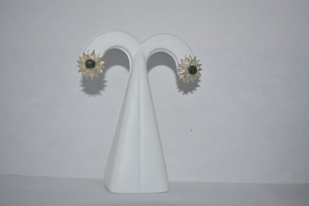 Aretes largos con Zirconia.